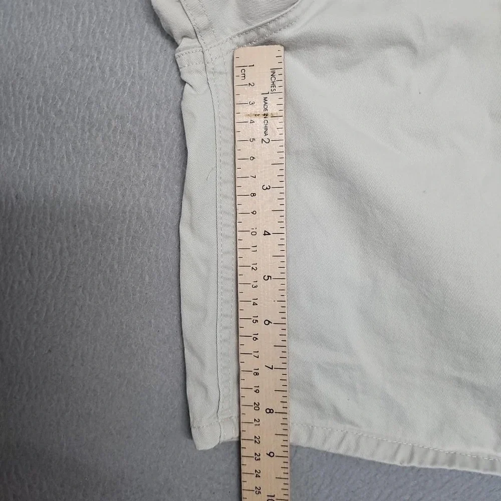 Polo Jeans Co. Ralph Lauren Men's Beige Cotton Cargo‎ Shorts Size 38 RL Flag